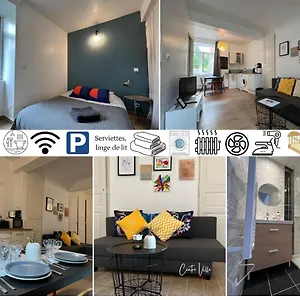Tabi ,modern Chic Vs Free Parking,wifi,draps Francia